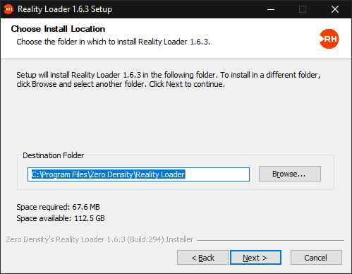Reality Loader | Zero Density Documentation